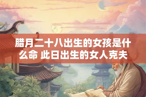 腊月二十八出生的女孩是什么命 此日出生的女人克夫吗