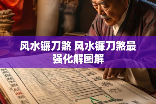 风水镰刀煞 风水镰刀煞最强化解图解