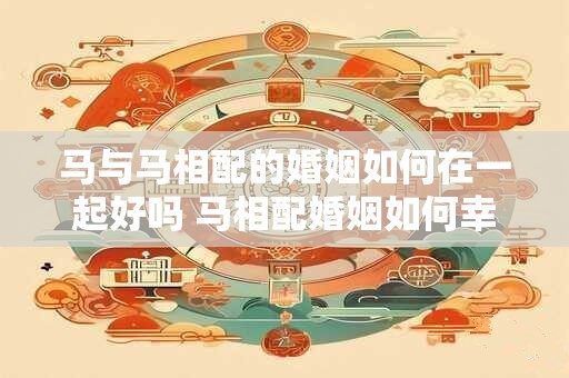马与马相配的婚姻如何在一起好吗 马相配婚姻如何幸福长久