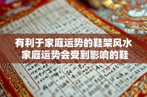 有利于家庭运势的鞋架风水 家庭运势会受到影响的鞋架放置要点