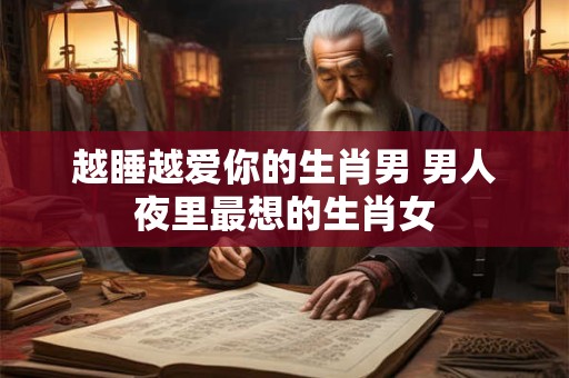 越睡越爱你的生肖男 男人夜里最想的生肖女