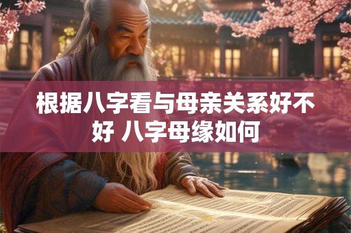 根据八字看与母亲关系好不好 八字母缘如何