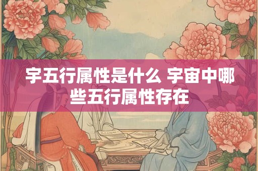 宇五行属性是什么 宇宙中哪些五行属性存在