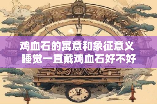 鸡血石的寓意和象征意义 睡觉一直戴鸡血石好不好