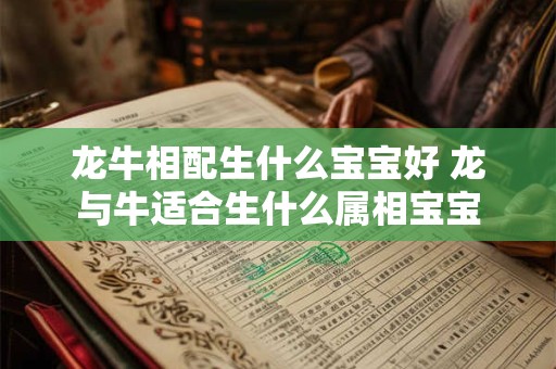 龙牛相配生什么宝宝好 龙与牛适合生什么属相宝宝