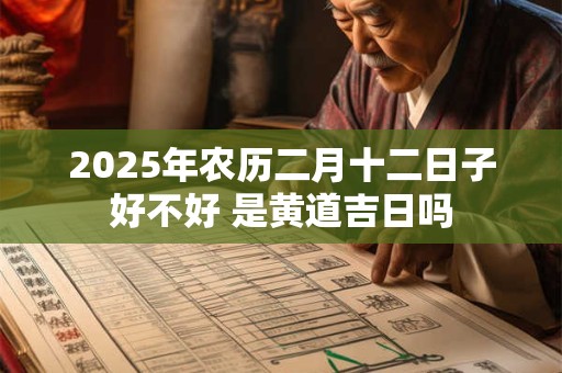 2025年农历二月十二日子好不好 是黄道吉日吗 2025年农历二月十二日子好不好 是黄道吉日吗