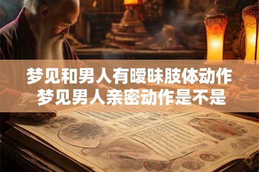 梦见和男人有暧昧肢体动作 梦见男人亲密动作是不是意味着什么