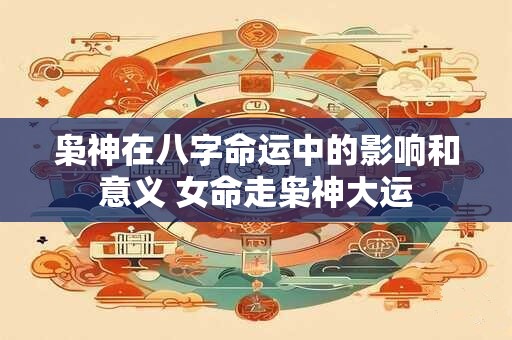 枭神在八字命运中的影响和意义 女命走枭神大运