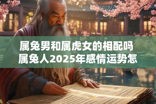 属兔男和属虎女的相配吗 属兔人2026年感情运势怎么样