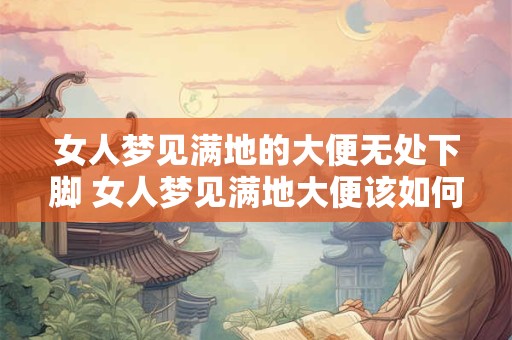女人梦见满地的大便无处下脚 女人梦见满地大便该如何解释