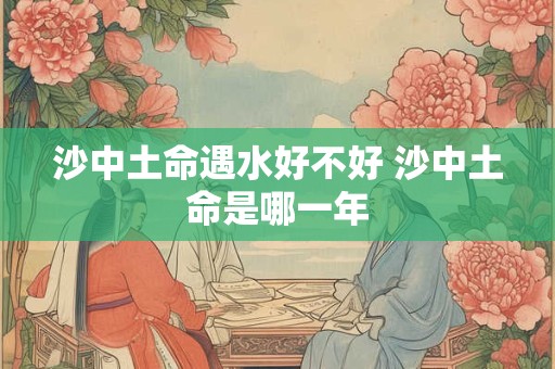 沙中土命遇水好不好 沙中土命是哪一年