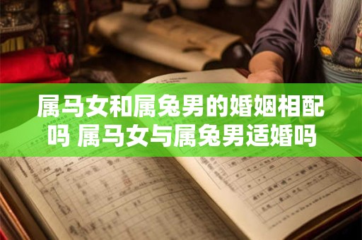 属马女和属兔男的婚姻相配吗 属马女与属兔男适婚吗