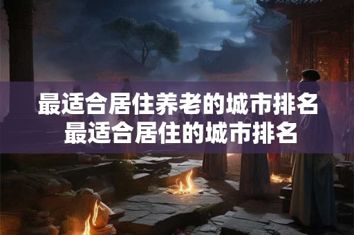 最适合居住养老的城市排名 最适合居住的城市排名 最适合居住养老的城市排名 最适合居住的城市排名