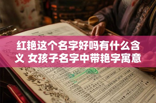 红艳这个名字好吗有什么含义 女孩子名字中带艳字寓意