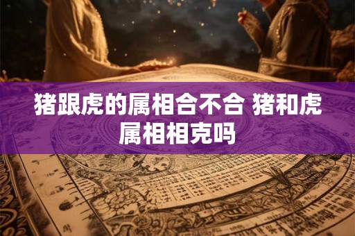 猪跟虎的属相合不合 猪和虎属相相克吗
