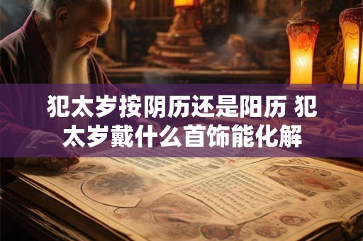 犯太岁按阴历还是阳历 犯太岁戴什么首饰能化解
