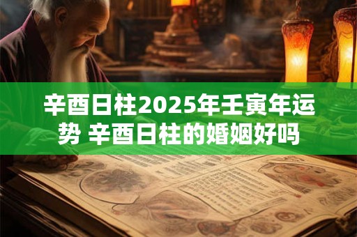辛酉日柱2025年壬寅年运势 辛酉日柱的婚姻好吗