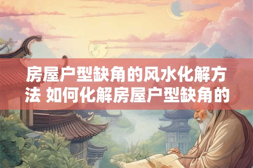 房屋户型缺角的风水化解方法 如何化解房屋户型缺角的风水问题