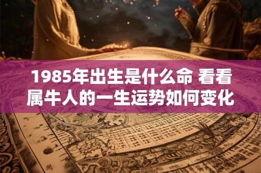 1985年出生是什么命 看看属牛人的一生运势如何变化