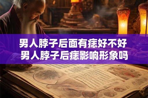 男人脖子后面有痣好不好 男人脖子后痣影响形象吗