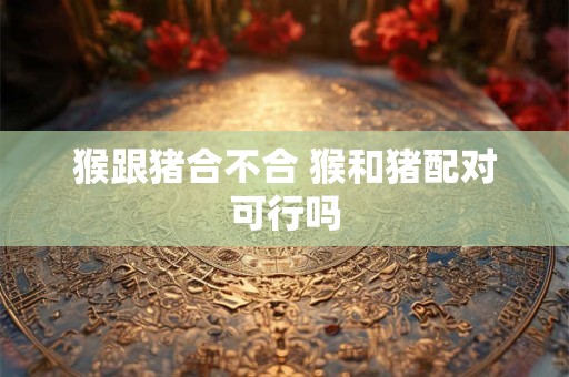 猴跟猪合不合 猴和猪配对可行吗