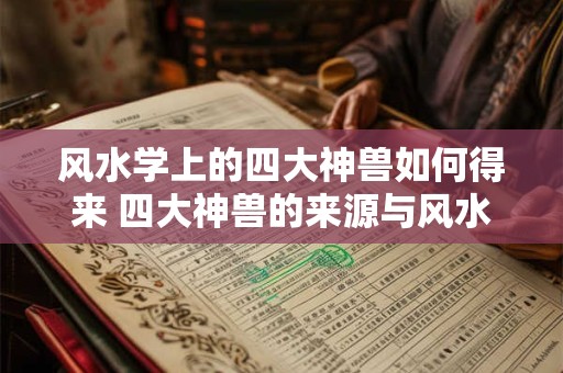 风水学上的四大神兽如何得来 四大神兽的来源与风水有何关系