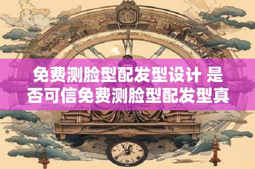 免费测脸型配发型设计 是否可信免费测脸型配发型真的靠谱吗