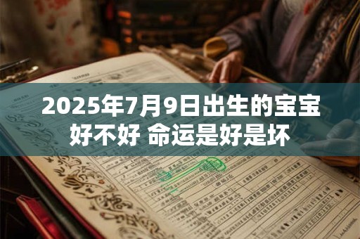 2025年7月9日出生的宝宝好不好 命运是好是坏 2025年7月9日出生的宝宝好不好 命运是好是坏