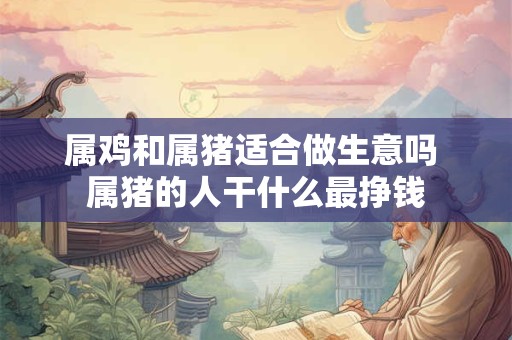 属鸡和属猪适合做生意吗 属猪的人干什么最挣钱