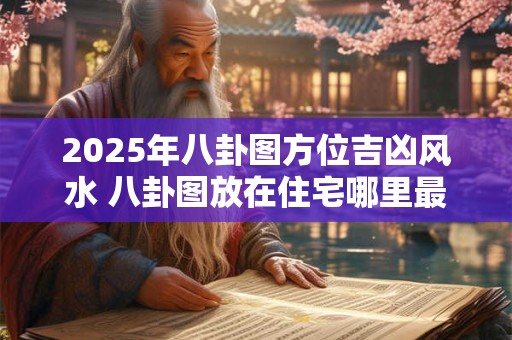 2025年八卦图方位吉凶风水 八卦图放在住宅哪里最好