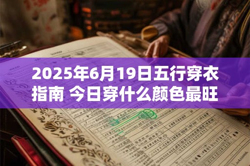 2025年6月19日五行穿衣指南 今日穿什么颜色最旺运