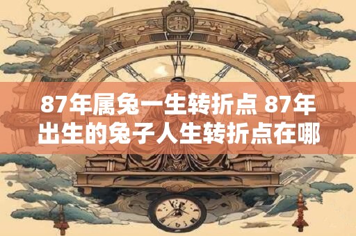 87年属兔一生转折点 87年出生的兔子人生转折点在哪