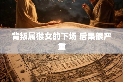 背叛属猴女的下场 后果很严重