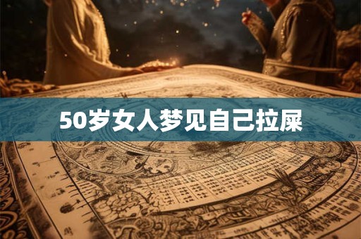 50岁女人梦见自己拉屎