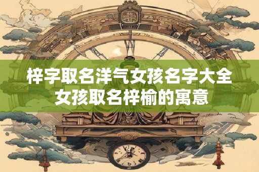 梓字取名洋气女孩名字大全 女孩取名梓榆的寓意