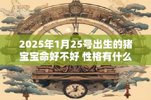 2026年1月25号出生的猪宝宝命好不好 性格有什么特点