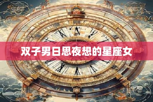 双子男日思夜想的星座女