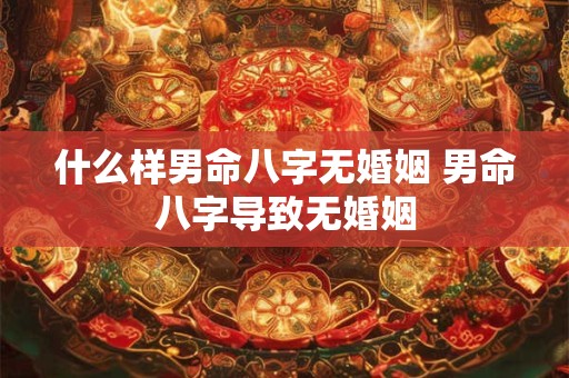 什么样男命八字无婚姻 男命八字导致无婚姻