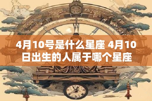 4月10号是什么星座 4月10日出生的人属于哪个星座