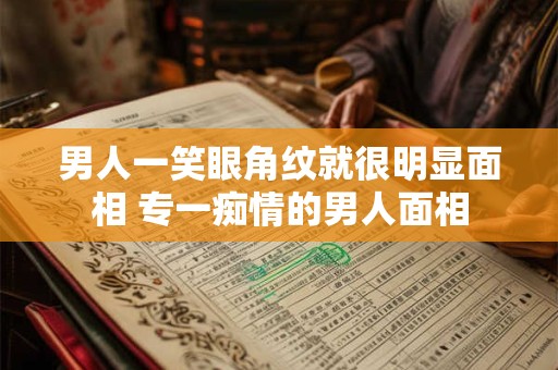 男人一笑眼角纹就很明显面相 专一痴情的男人面相
