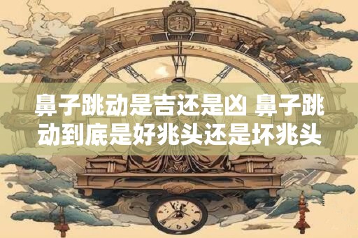 鼻子跳动是吉还是凶 鼻子跳动到底是好兆头还是坏兆头