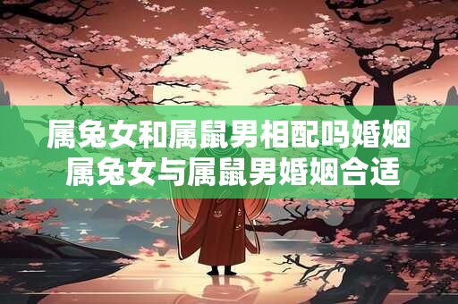 属兔女和属鼠男相配吗婚姻 属兔女与属鼠男婚姻合适吗