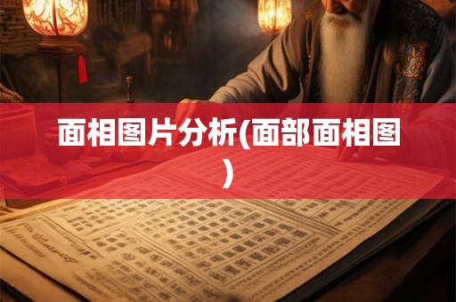 面相图片分析(面部面相图)