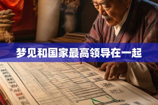 梦见和国家最高领导在一起