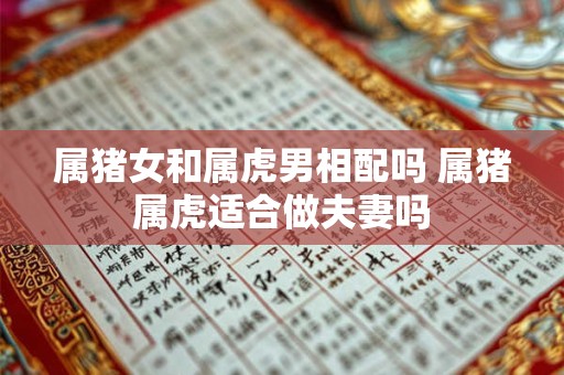 属猪女和属虎男相配吗 属猪属虎适合做夫妻吗