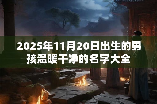 2025年11月20日出生的男孩温暖干净的名字大全