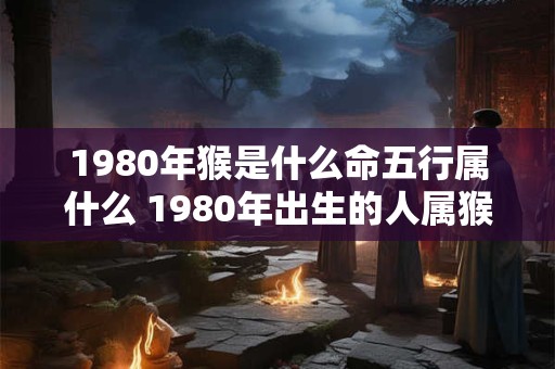1980年猴是什么命五行属什么 1980年出生的人属猴五行属性是什么