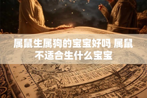 属鼠生属狗的宝宝好吗 属鼠不适合生什么宝宝 属鼠生属狗的宝宝好吗 属鼠不适合生什么宝宝