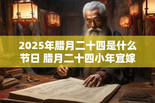 2025年腊月二十四是什么节日 腊月二十四小年宜嫁娶吗