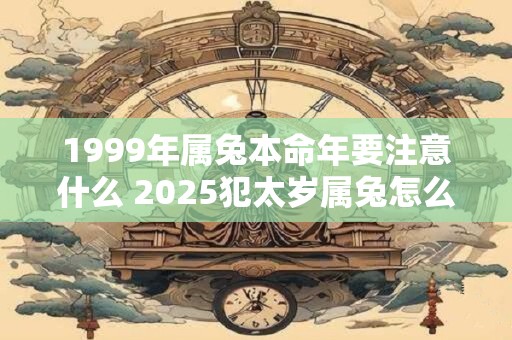 1999年属兔本命年要注意什么 2025犯太岁属兔怎么化解